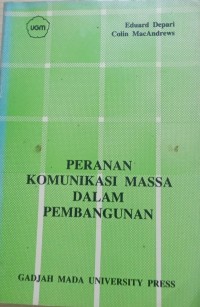 Image of Peranan komunikasi massa dalam pembangunan