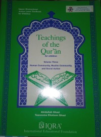 Image of Teachings of the Quran