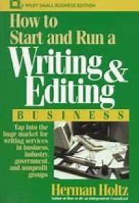 Image of How to start and run a writing & editing business