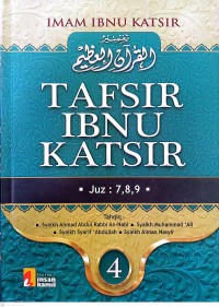 Image of Tafsir Ilmu Katsir : juz 7,8,9