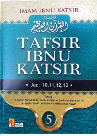 Image of Tafsir Ilmu Katsir : juz 10.11.12.13