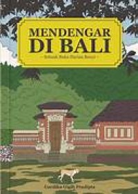 Image of Mendengar di bali: sebuah buku harian bunyi